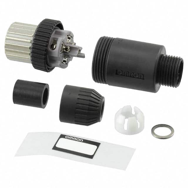 XS2C-D4S1 Omron Automation and Safety  Conjuntos de conectores circulares